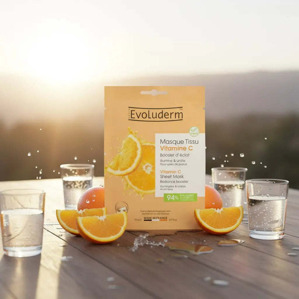 Masque Tissu Vitamine C Booster d’éclat Savo'Nath