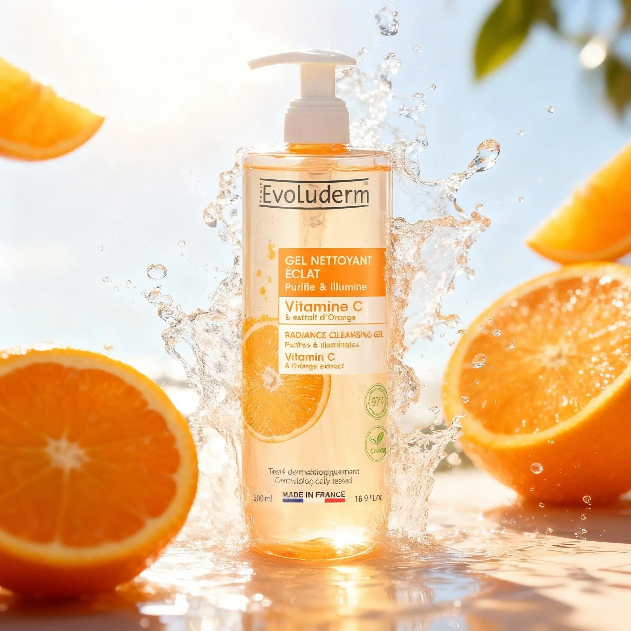 Gel Nettoyant Eclat Vitamine C 500 ml Savo'Nath