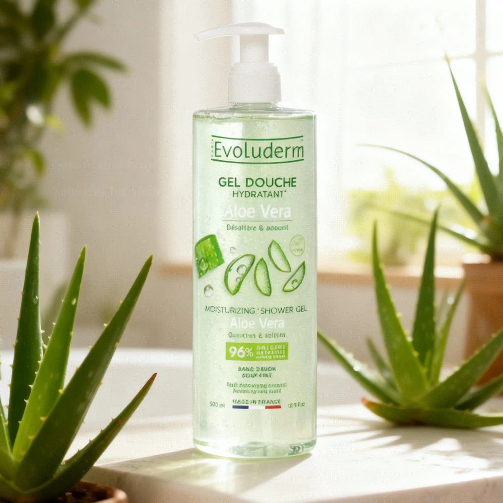 Gel douche Aloe Vera Hydratant 500 ml Savo'Nath