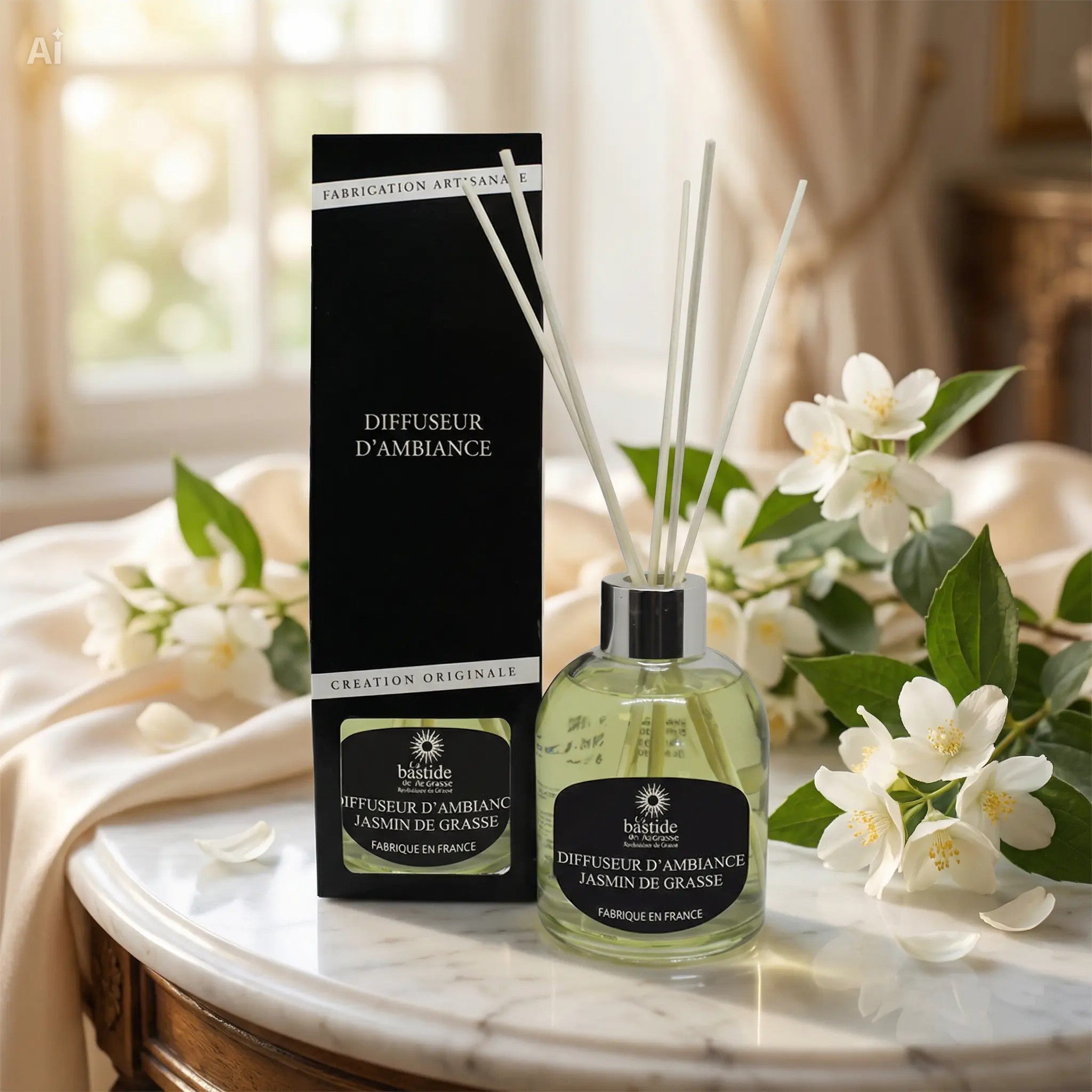 Diffuseur d'ambiance Jasmin de Grasse 250 ML Savo'Nath