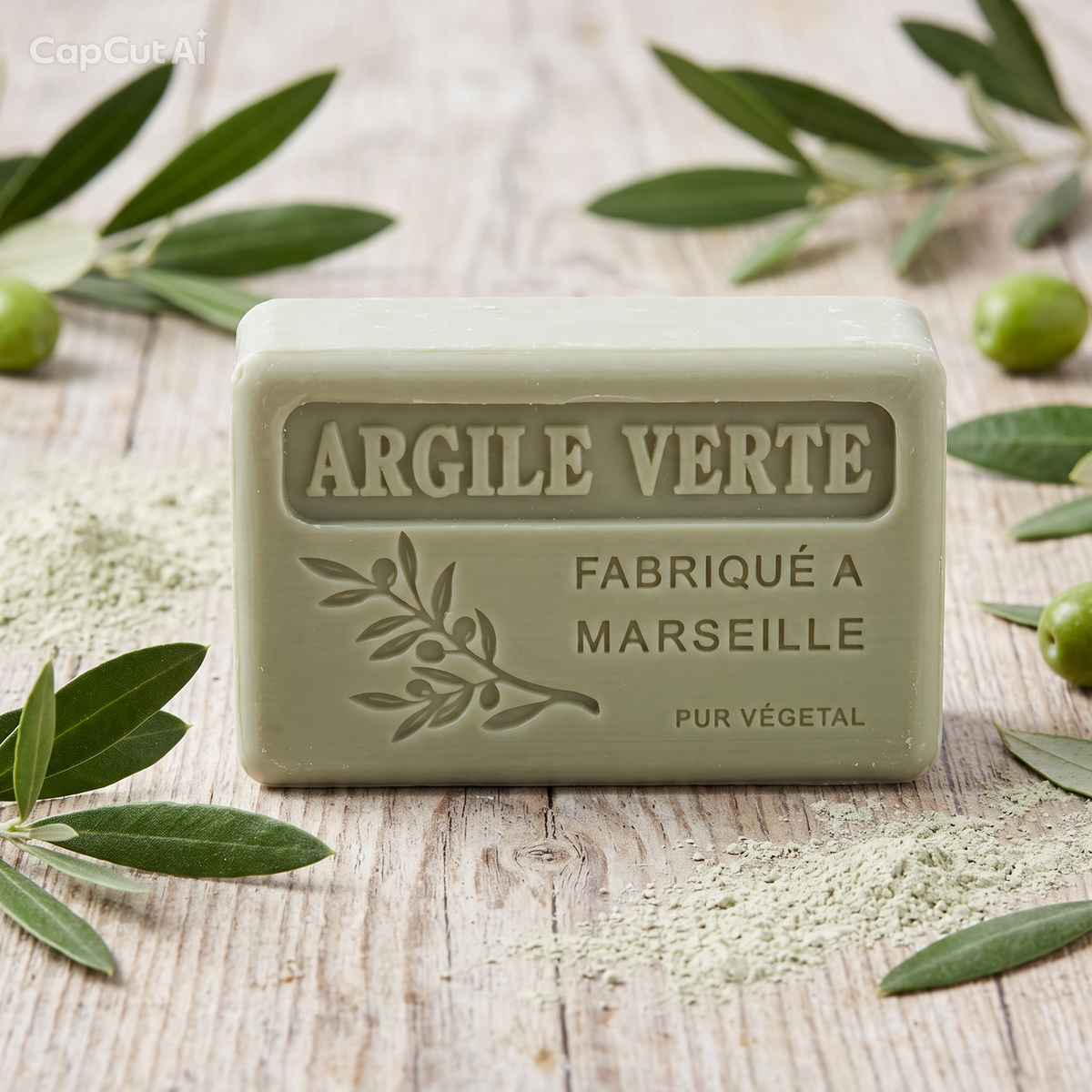 Savon de Marseille à l’argile verte Savo'Nath
