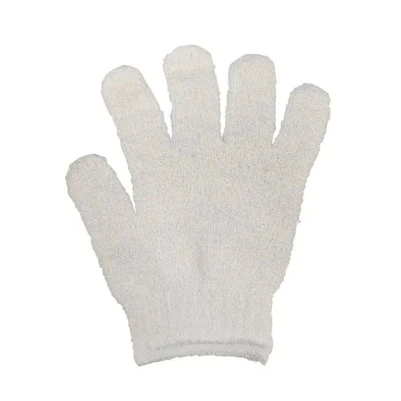 Gants de gommage blancs Savo'Nath