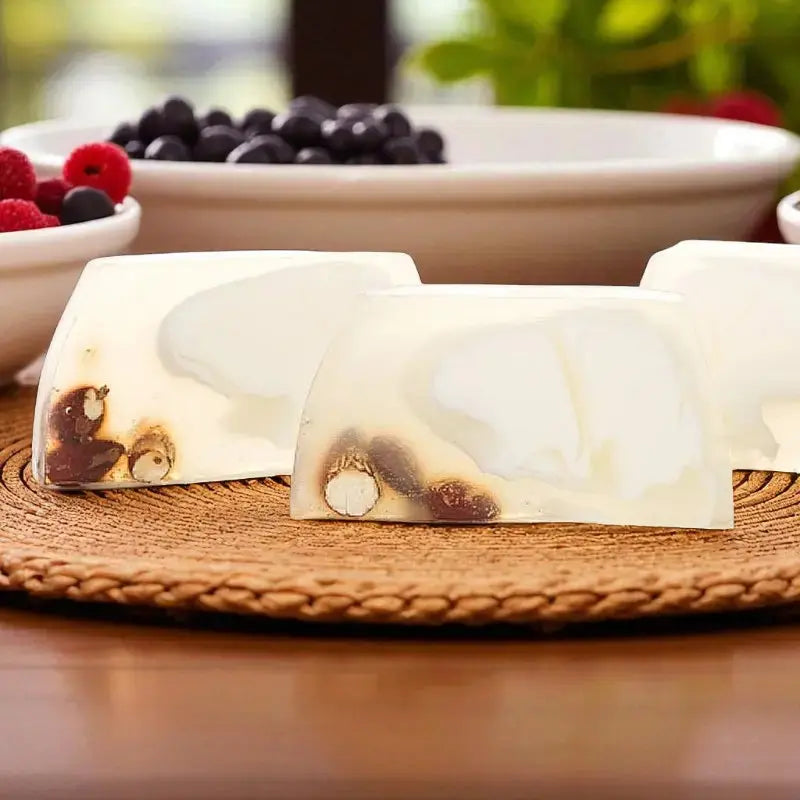 Tranche de savon glycérine Amande Savo'Nath