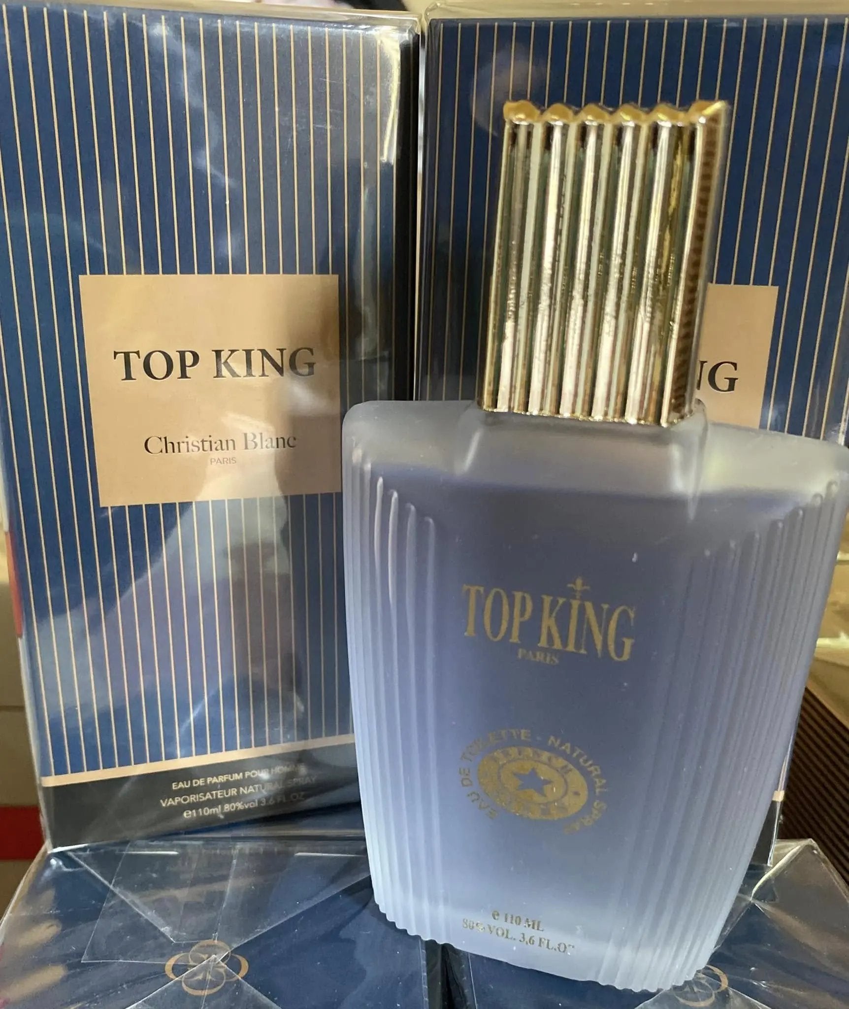 Eau de parfum Homme 100 ml - TOP KING inspiré KING D&G Savo'Nath